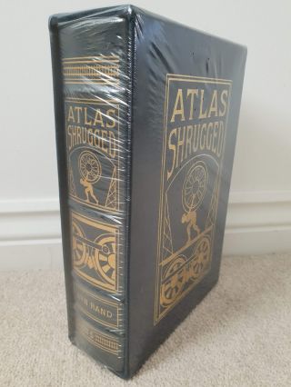 Easton Press Atlas Shrugged By Ayn Rand Deluxe Limited Edition Leather - Bound