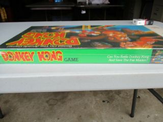 Vintage Rare DONKEY KONG BOARD GAME Milton Bradley 1982 Nintendo NIB 3