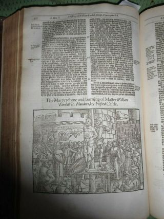 1641 John Foxe Acts Monuments Martyrs Large 16 