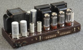 Fisher Sa - 300b Stereo Tube Power Amplifier,  4 Telefunkens
