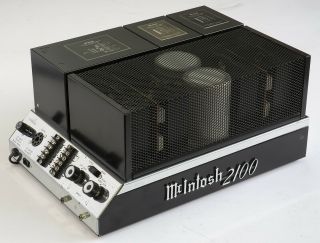 Mcintosh Mc - 2100 Stereo Amplifier 105 W/ch Autoformers - Made In Binghamton Ny
