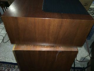 Marantz 2325 Receiver Stereo Mahogany Wood Cabinet 11