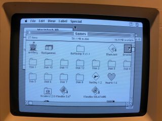 Apple Macintosh Classic Computer M1420 - RECAPPED LOGIC BOARD & ANALOG BOARD 9