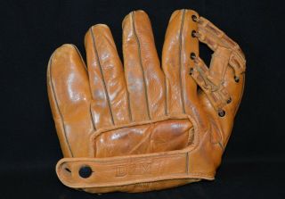 Vintage 1940 ' s DRAPER MAYNARD D&M DG36 Roy Weatherly Model Baseball Glove RH 4