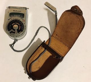 Vintage Sekonic L - 6 Camera Light Meter Exposure Meter L6 With Case,  Vg