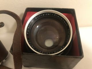Kodak Retina IIIC 028 Big C Rangefinder Camera w/ Schneider Xenon 50mm F2 Lens 3