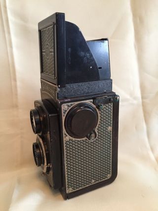 Rolleicord 1933 Art Deco Camera,  Triotar Lens 1:4.  5,  P=7.  5cm Serial 034538 3
