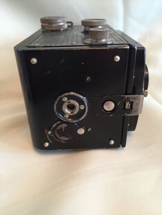 Rolleicord 1933 Art Deco Camera,  Triotar Lens 1:4.  5,  P=7.  5cm Serial 034538 6