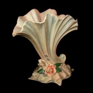 Vintage Florence Ceramics Mermaid Vase -