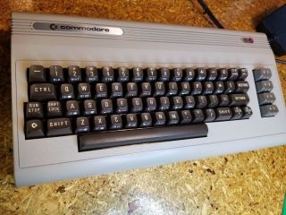 Commodore 64 Silver Label Early Model - With Power Supply