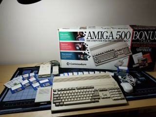 Amiga 500 System - Ntsc - With Hc508cr Accelerator -