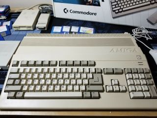 Amiga 500 System - NTSC - With HC508CR Accelerator - 2
