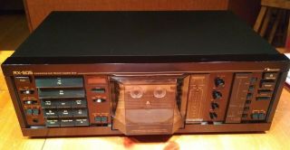 Nakamichi RX - 505,  3 head cassette deck,  serviced,  upgraded,  Nichicon MUSE caps. 10