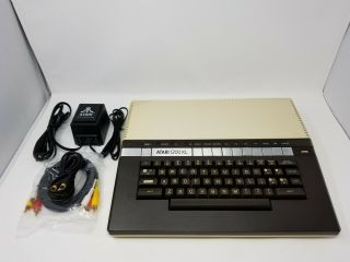 Atari 1200xl Computer W Rambo 256k & Lhe S - Video/rca Video & Keyboard