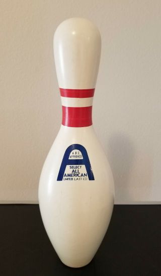 Vintage Select All American Bowling Pin - Regulation Size,  Amf,  Brunswick,  Abc