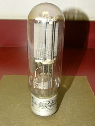 United Type Jan Cue 845 (vt - 43) Audio Output Tube,  On Amplitrex