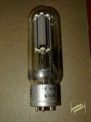 United Type JAN CUE 845 (VT - 43) Audio Output Tube,  on Amplitrex 6