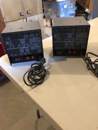 Coveted Carver M - 400 Cube Amps 2