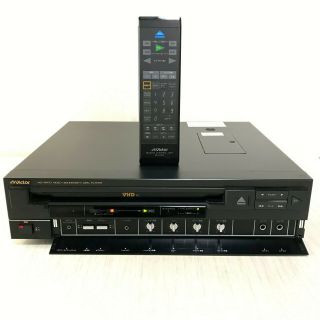 Victor Hd - 8900 Vhd Pc Video Disc Player & Remote 100 Functional Japan