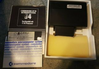 RARE GERMAN Commodore CP/M cartridge - NMIB Take a L@@K 2