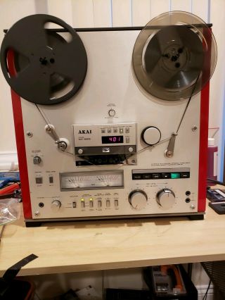 Akai Gx - 625 4 Track Stereo Tape Recorder Deck Reel To Reel Serviced
