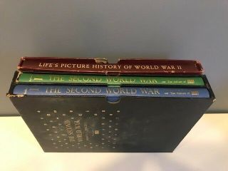 Winston Churchill THE SECOND WORLD WAR VOLS 1,  2 Time Life 1959,  Picture History 2