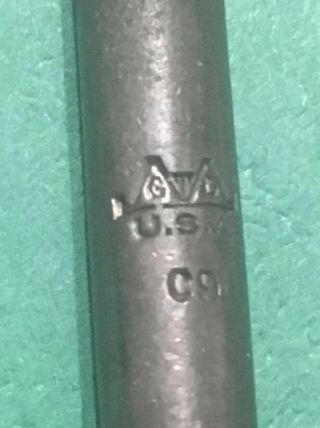 Vintage GTD C9 Die Handle,  Holder,  Stock,  13/16” diameter,  6” Long 3