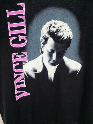 Vince Gill Vintage 1993 I Still Believe In You Tour T - Shirt Size Xl
