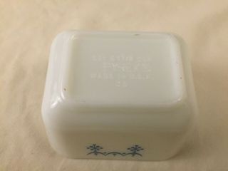 Pyrex 501 B 1 - 1/2 Cup Snowflake Garland Refrigerator Dish Vintage - No Lid 3