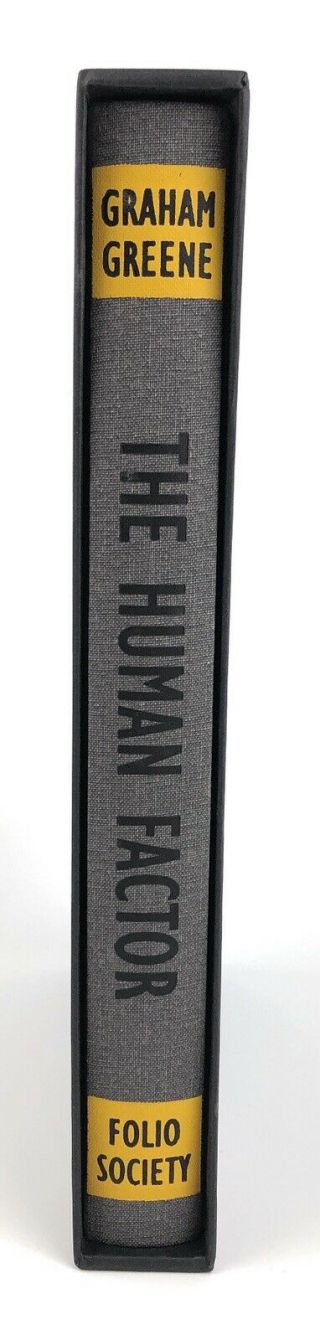 The Human Factor By Graham Greene London Folio Society Hb W/ Slipcase Vg