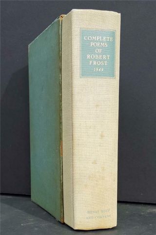 Complete Poems Of Robert Frost 1949 Signed Limited Edition