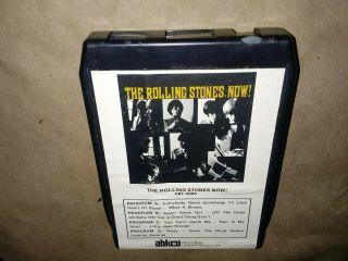 Rolling Stones,  Now Vintage Rare Abkco 8 Track Tape Vg,  Vintage