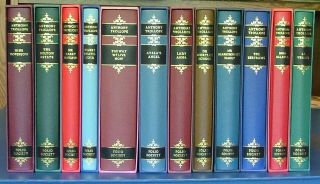 Folio Society Anthony Trollope 37 Volumes In Fine