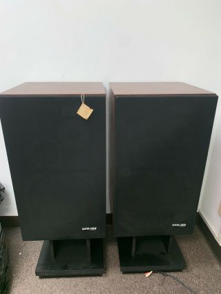 PIONEER HPM - 100 SPEAKERS WITH STANDS IN EXCELENT 2