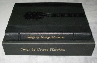 SONGS BY GEORGE HARRISON Vol 1 The Beatles SIGNED BY GEORGE,  7 