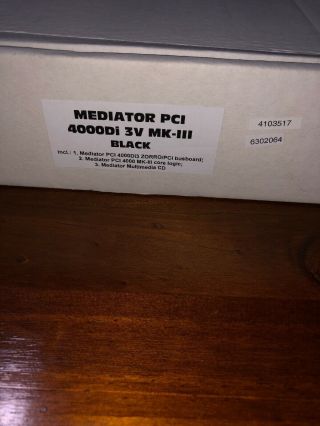 Amiga Mediator PCI 4000Di3 4