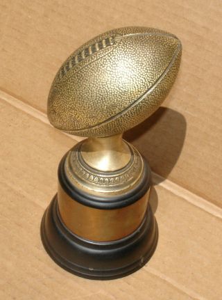 Vintage 1940 Football Trophy Bakelite & Metal