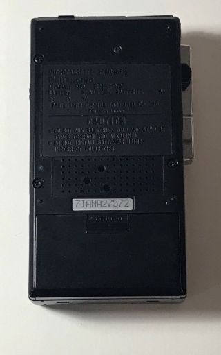 Vintage Panasonic Micro - cassette Tape Recorder RN - 190 2 - speed 7