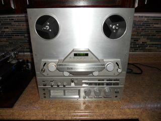 Teac X - 2000r Auto Reverse Open Reel Silver Deck,  All Functions work,  Serviced 11