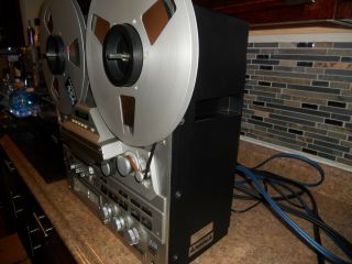 Teac X - 2000r Auto Reverse Open Reel Silver Deck,  All Functions work,  Serviced 3