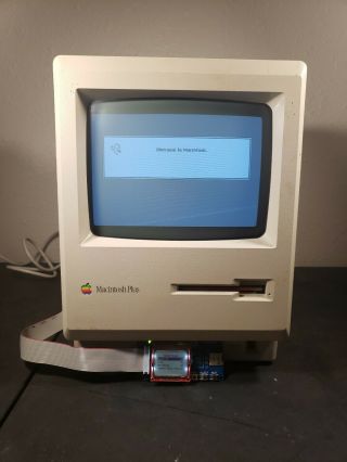 Apple Macintosh Plus Mac - M0001a 1mb Ram,  800k Floppy Drive,  & Floppy Emu