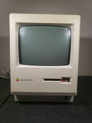 Apple Macintosh Plus Mac - M0001A 1MB RAM,  800K Floppy Drive,  & Floppy EMU 4