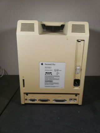 Apple Macintosh Plus Mac - M0001A 1MB RAM,  800K Floppy Drive,  & Floppy EMU 7