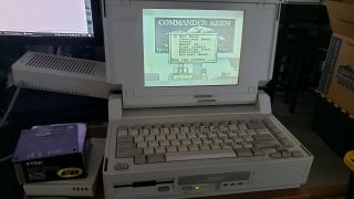 Compaq Slt 286 Laptop 1988 And Carrying Bag