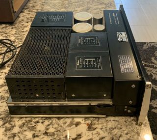 McIntosh MC 2505 Solid State Power Amplifier Amp With Panloc Wood Case 6