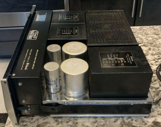 McIntosh MC 2505 Solid State Power Amplifier Amp With Panloc Wood Case 7