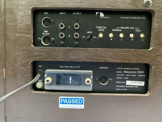 Nakamichi 1000 Tri - Tracer Cassette Deck (See Details) 11