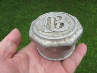 Dodge Brothers Screw On Wheel Hub Grease Cap Db 2 - 1/2 Inch Opening Vintage