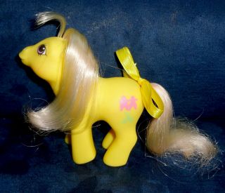 Rose: My Little Pony Vintage Peek A Boo Baby Snippy Near Pink Hair G1