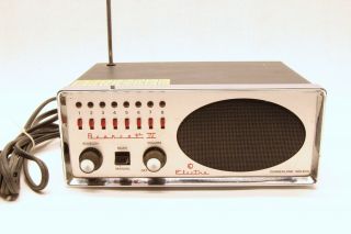 Vintage Electra Model Bc Iv Bearcat 8 Channel Radio Receiver Scanner